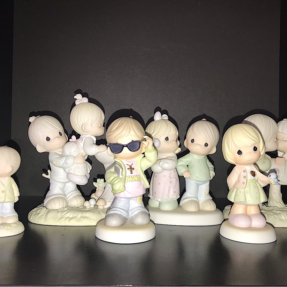 Precious Moments Figurines, some are 20 years old all collectibles.